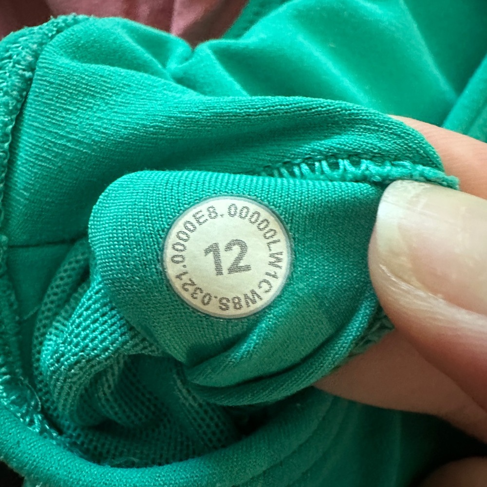 Lululemon Align Tank Top US12 Maldives Green - Picture 4 of 4